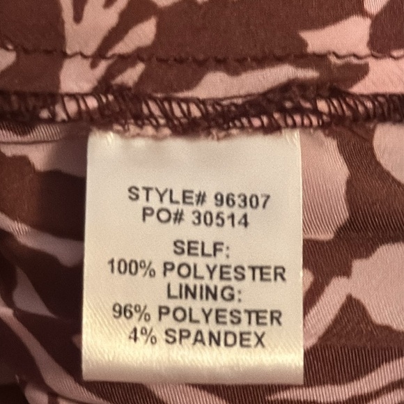 Skies are Blue zebra print tiered pleated dress Sz S - Picture 9 of 11